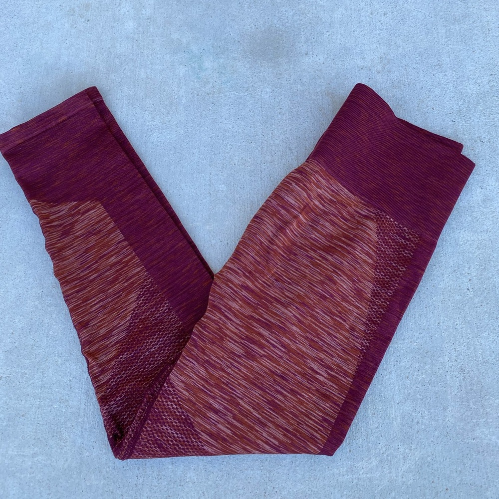 JoyLab Women's Maroon and Burgundy Leggings
